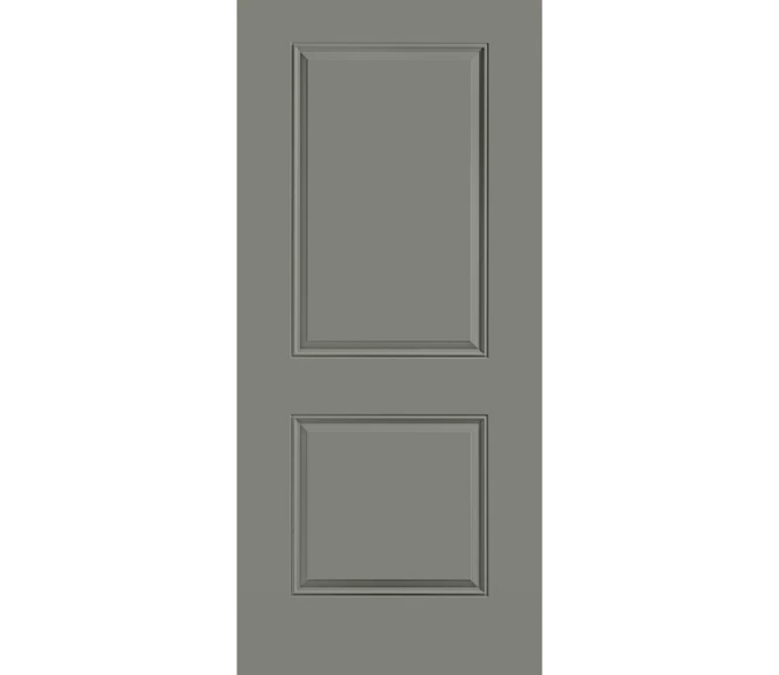 Little Rock 2 Panel Square Steel Entry Door