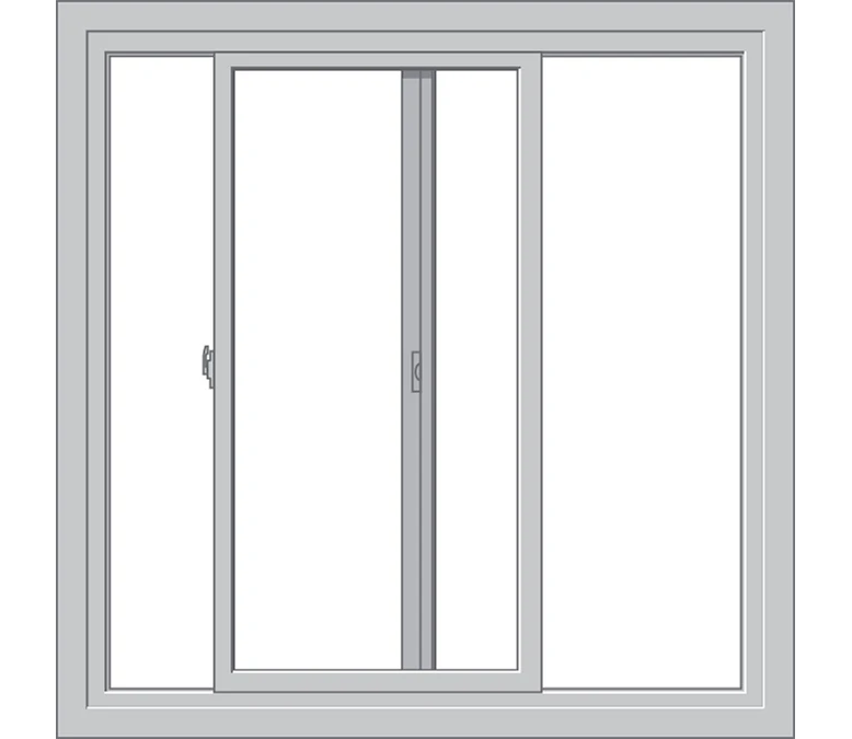 Little Rock Pella Hurricane Shield Series Vinyl Sliding Window