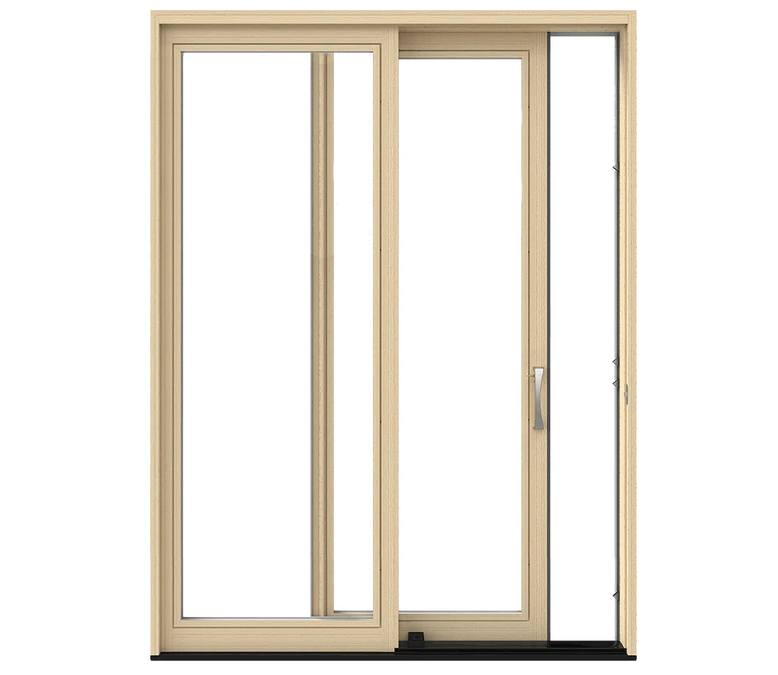 Little Rock Pella Lifestyle Series Wood Sliding Patio Doors